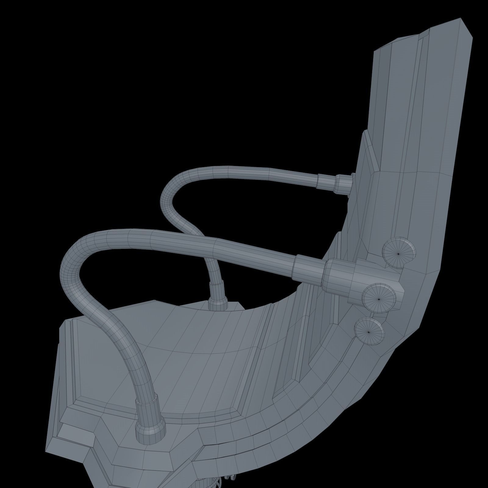 Sci Fi Chair 3D model_16