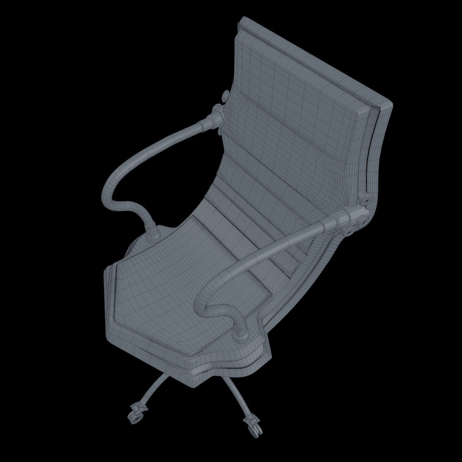 Sci Fi Chair 3D model_22