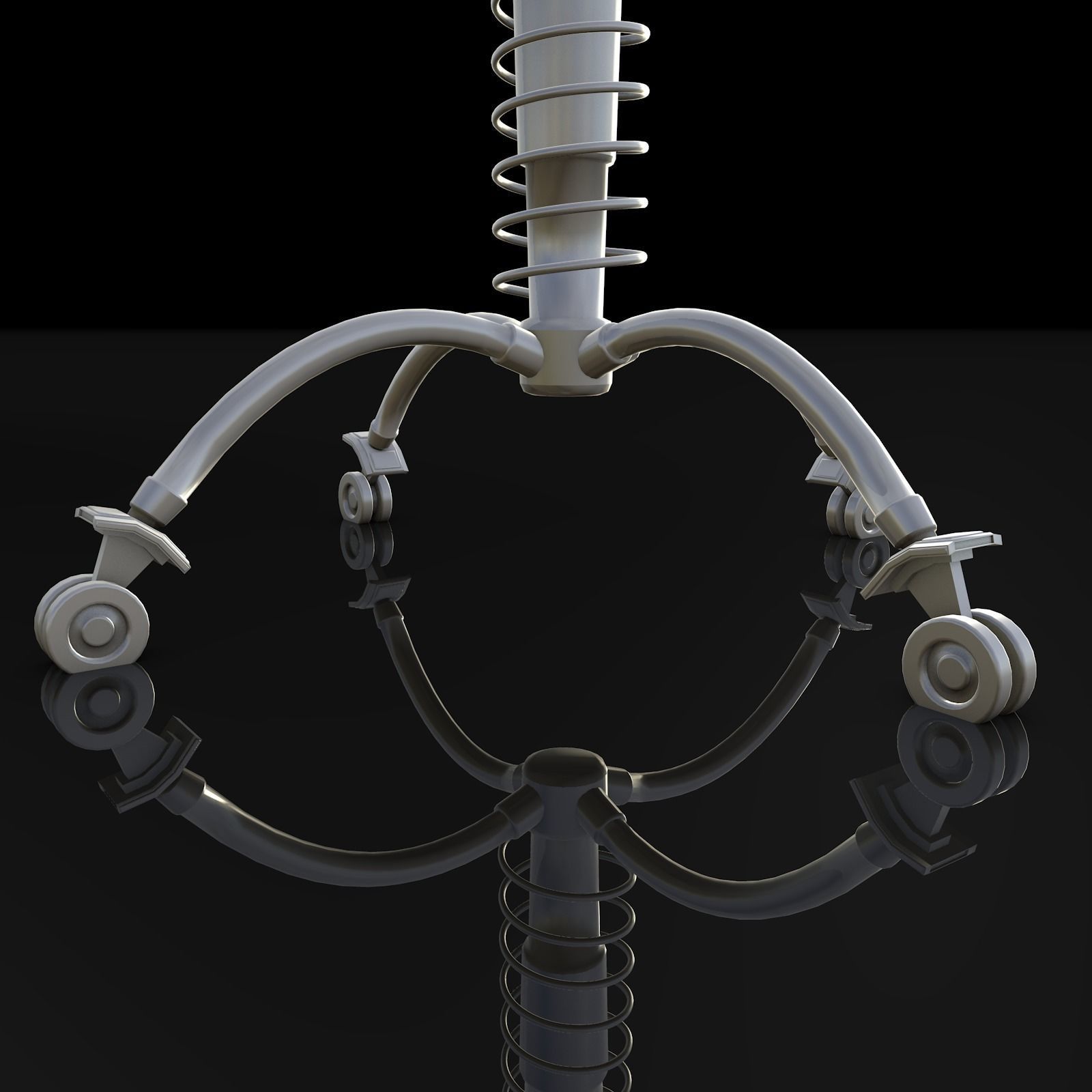 Sci Fi Chair 3D model_4