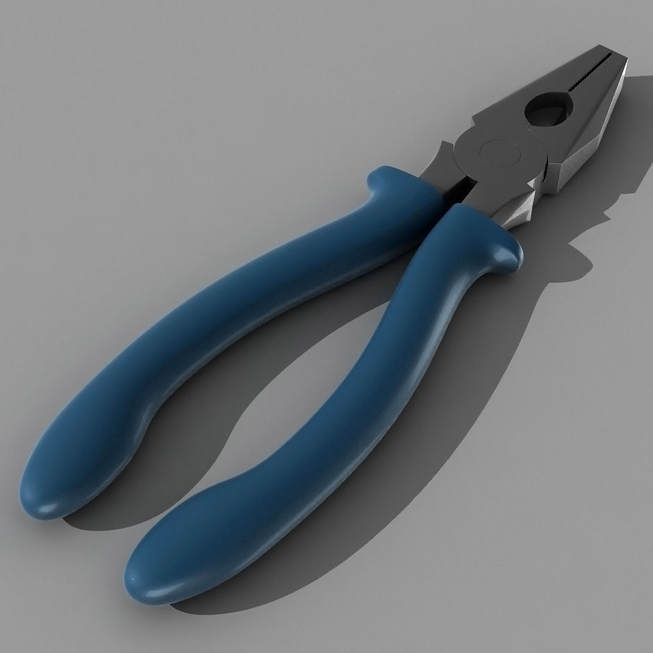 Pliers 3D model_2