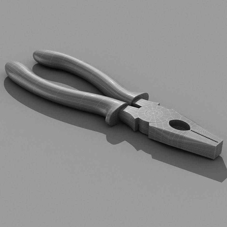 Pliers 3D model_1