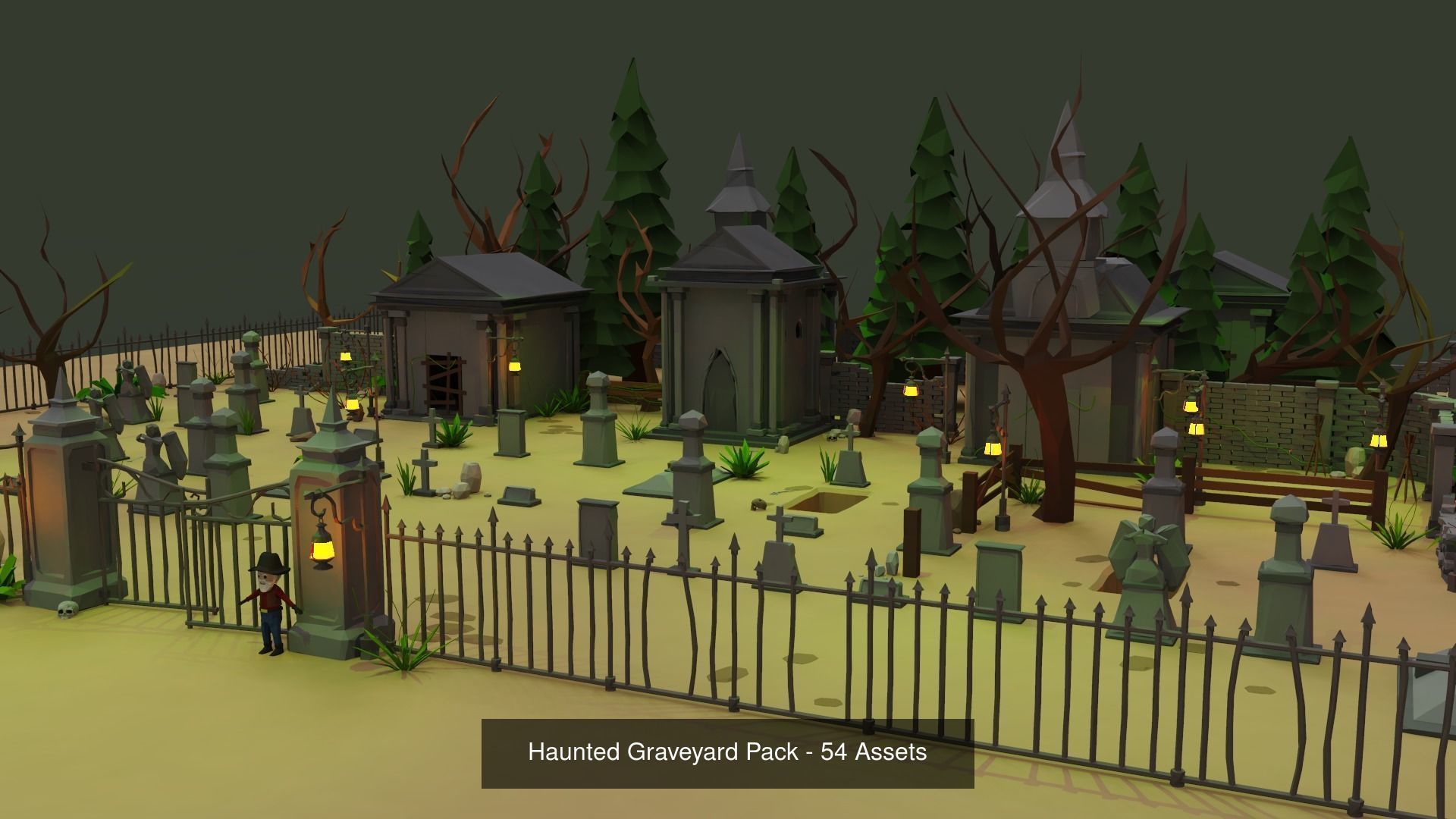 Polygonal Pack 3D Model Collection_7