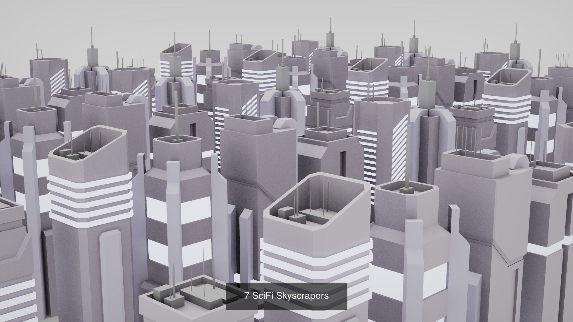 Polygonal Pack 3D Model Collection_2