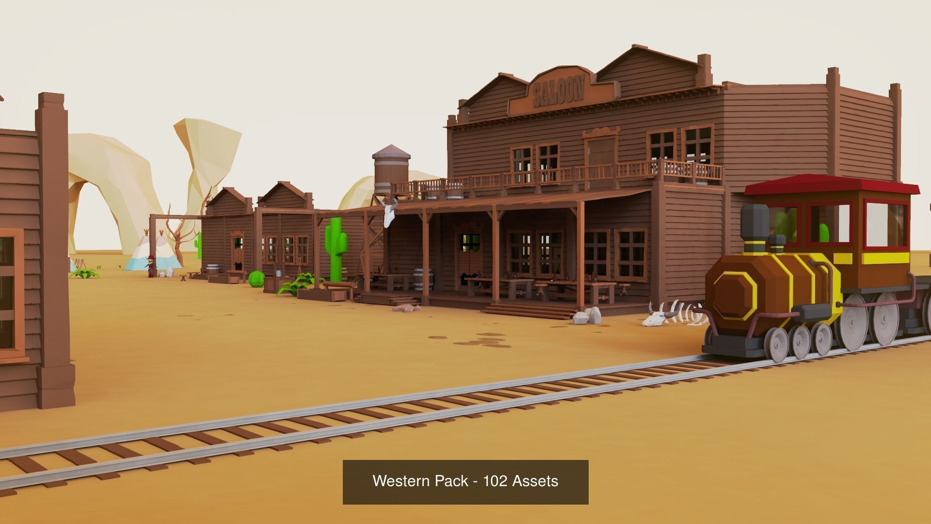 Polygonal Pack 3D Model Collection_6