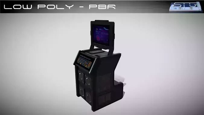 Sci-fi Panel Element