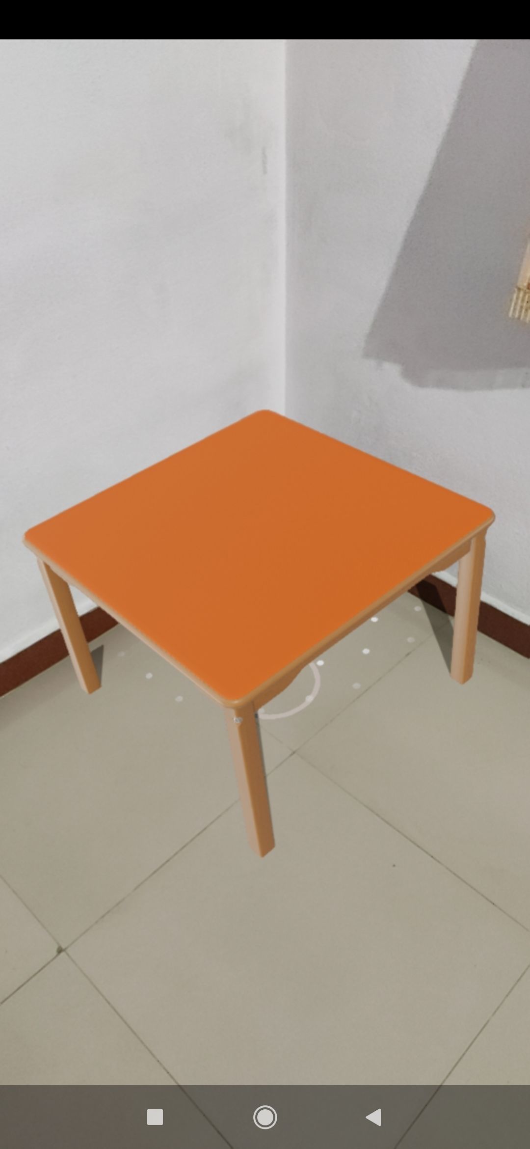 Laminate Kids Table Low-poly 3D model_14