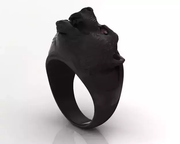 Bear Ring Free 3D print model