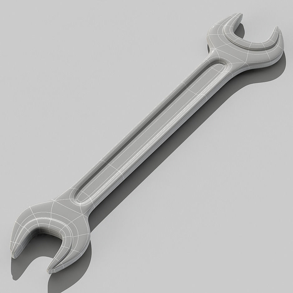 Wrench 3D model_1