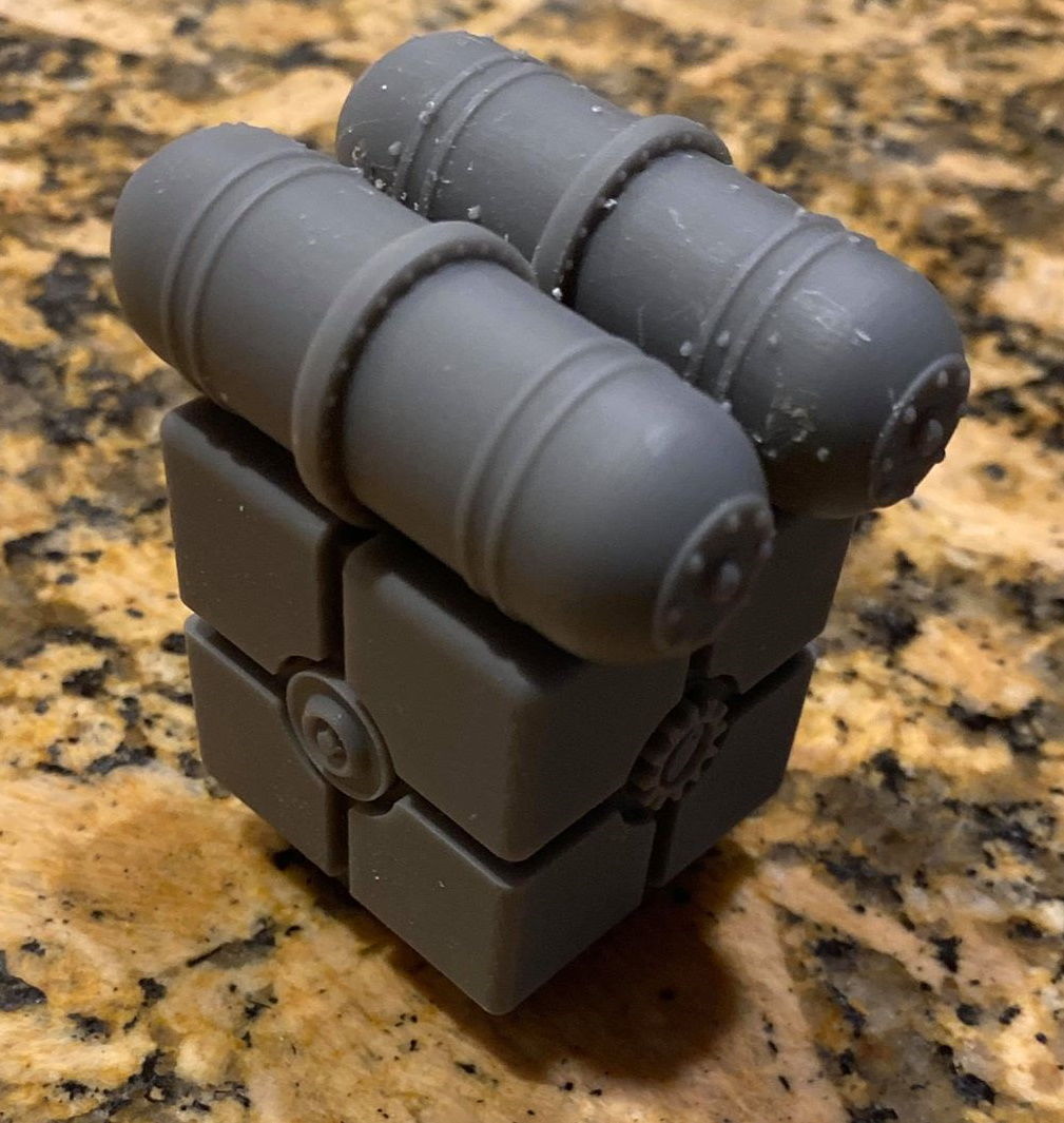 Star Wars Echo Base Crate  1-12 scale Blackseries  Free 3D print model_19
