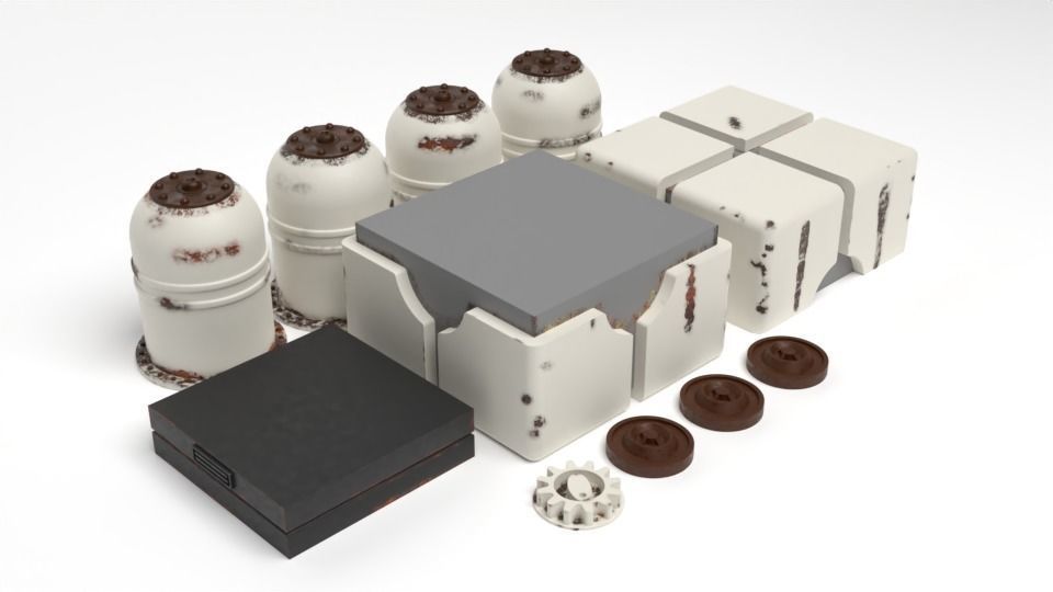 Star Wars Echo Base Crate  1-12 scale Blackseries  Free 3D print model_6