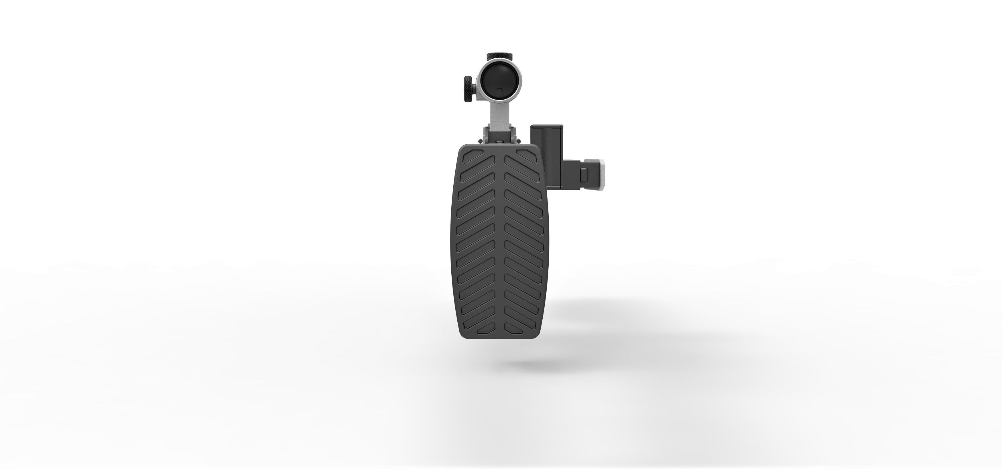 Blaster rifle F-11D with stock from Star Wars The Force Awakens 3D model_11