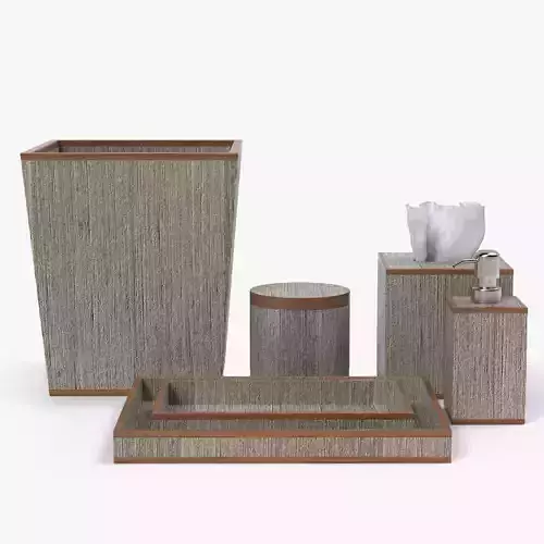 Restoration Hardware Regency Bath Accessories Pewter