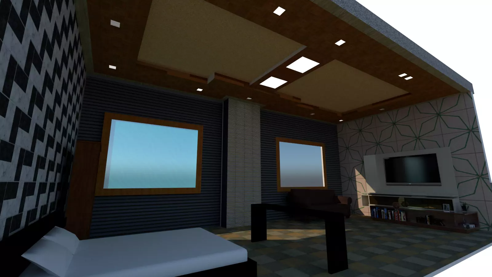 Bed Room 3D print model