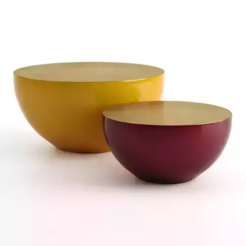 Meridiani - Bongo Coffee Table 75x38cm -55x28cm