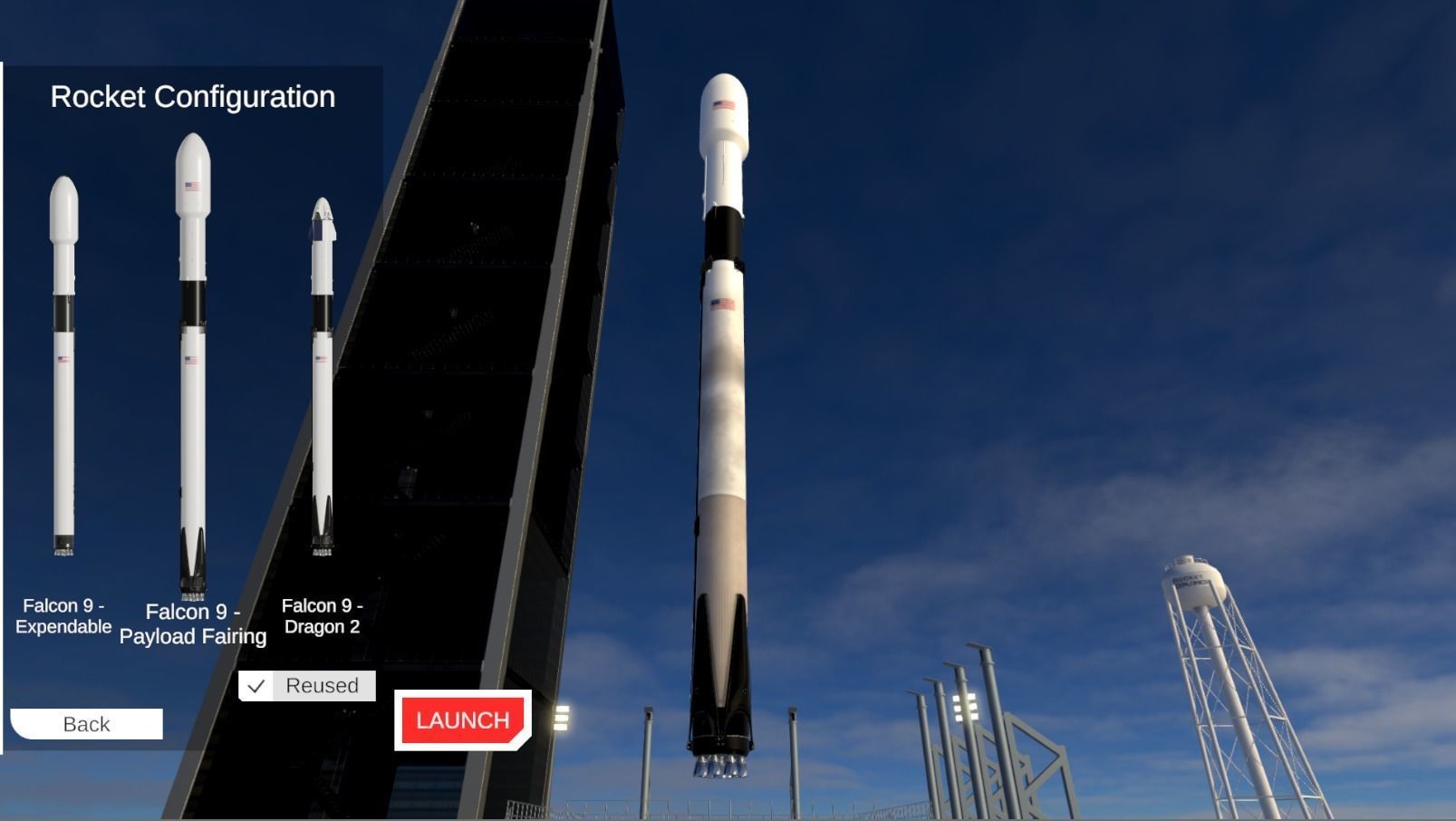 SpaceX Falcon 9 - Block 5 - Rocket Free low-poly 3D model_4