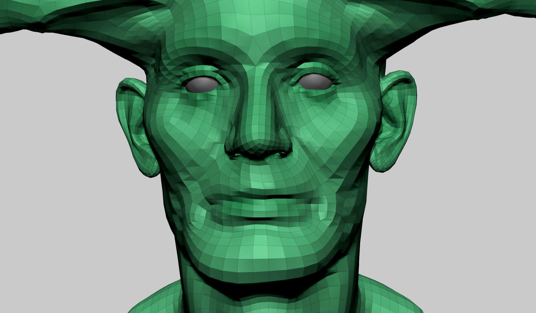 Creature Head v4 3D model_7