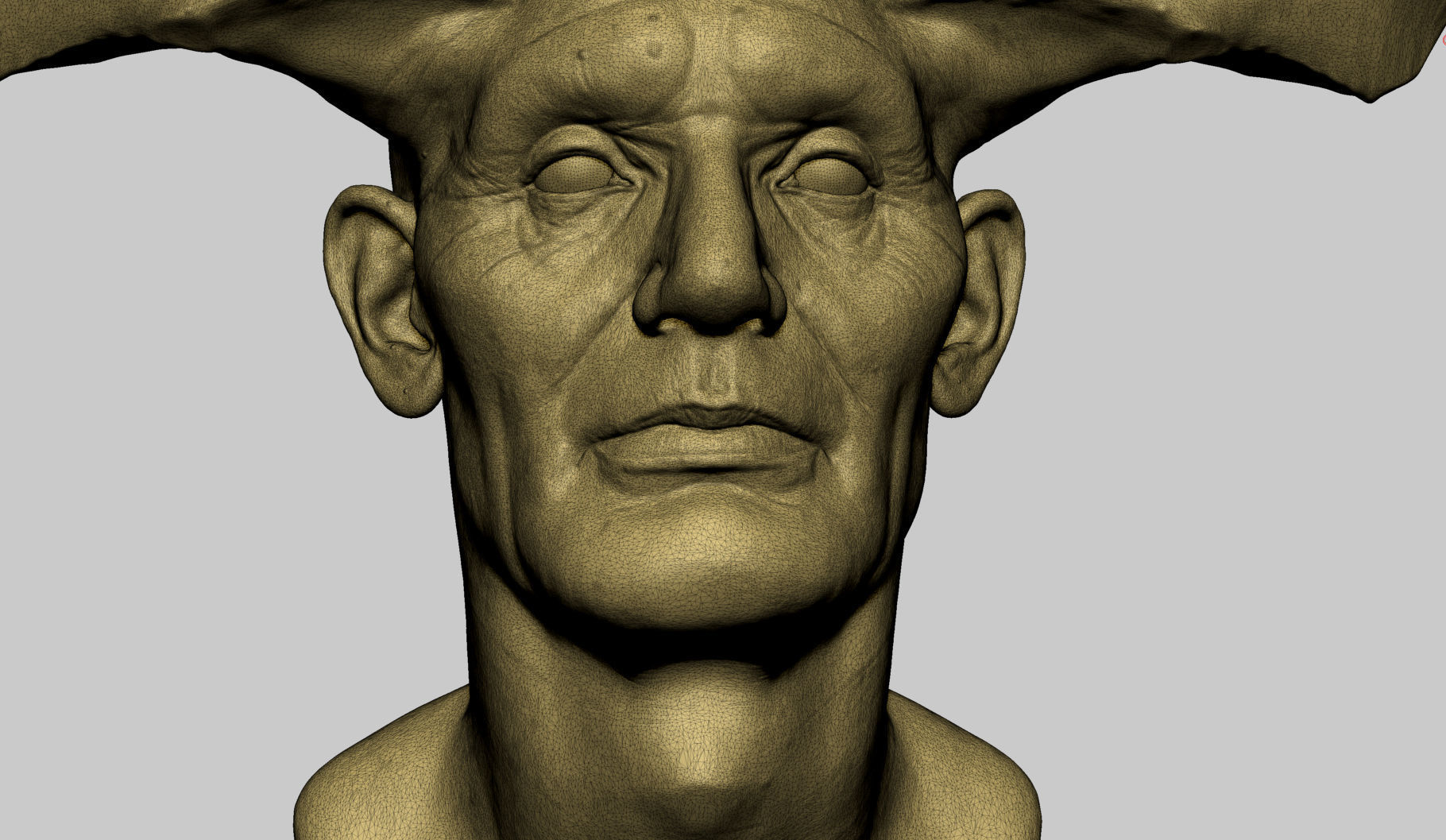 Creature Head v4 3D model_9