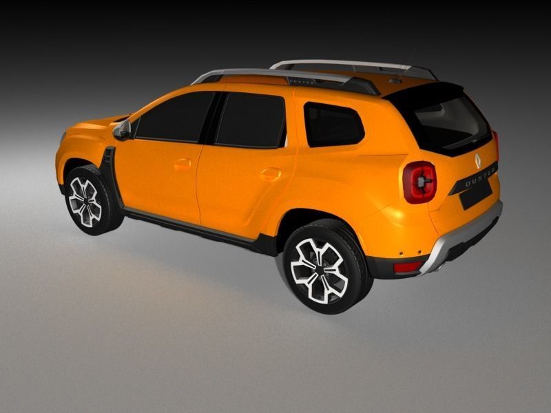 Renault Duster Model 2019 3D model_4