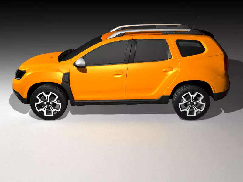 Renault Duster Model 2019 3D model_0