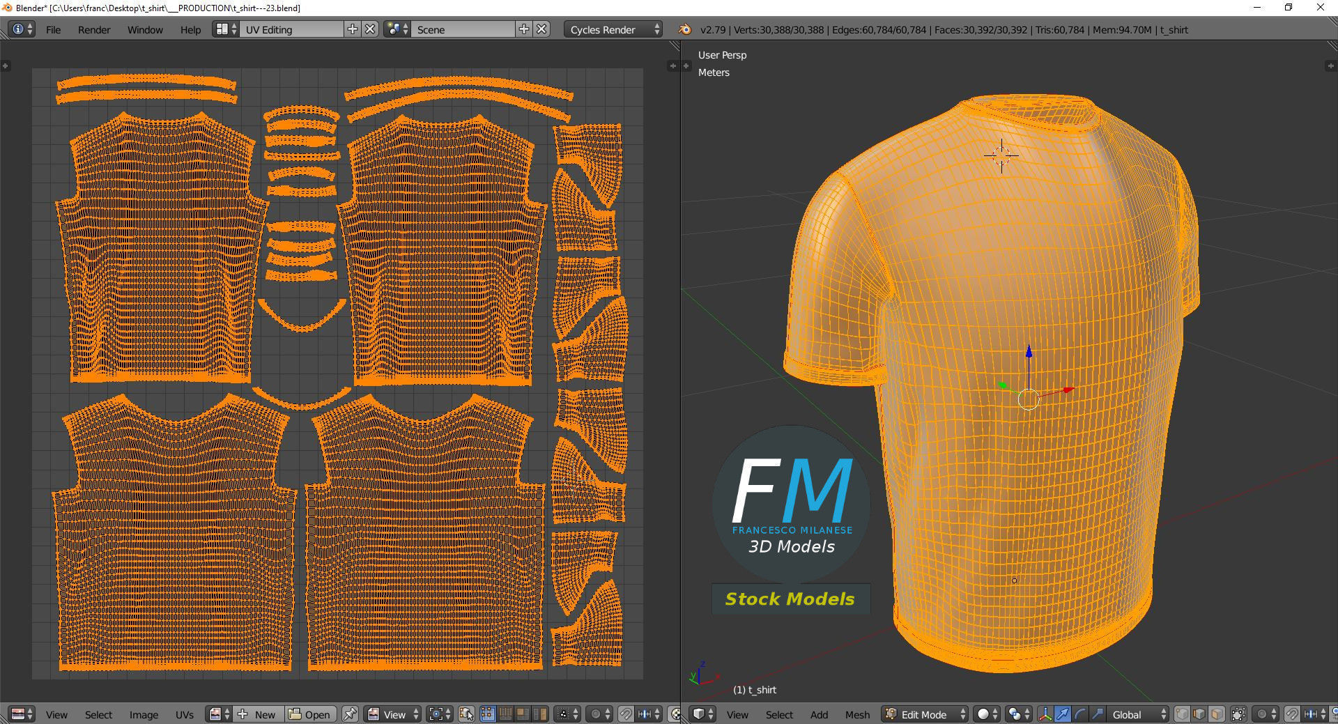 T-Shirt t - shirt 3D model_10