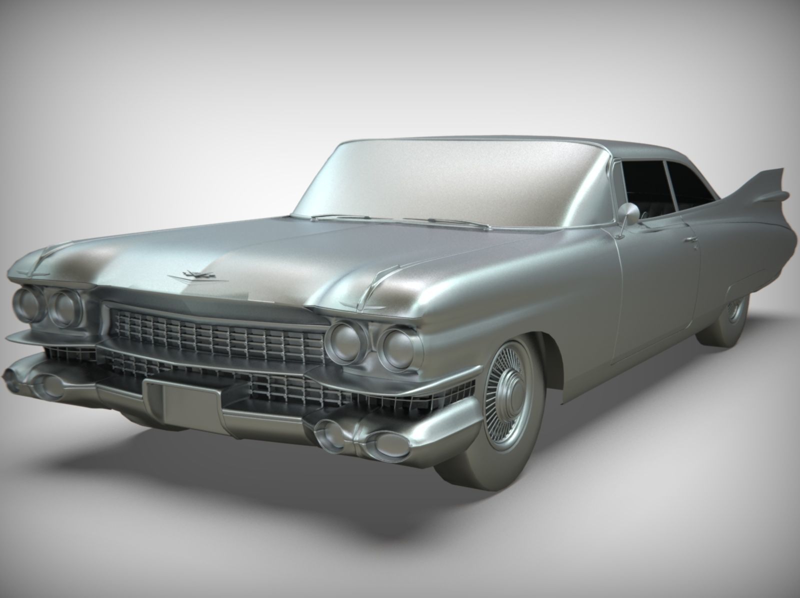 Cadillac coupe de ville 1959 blender 3D model_16
