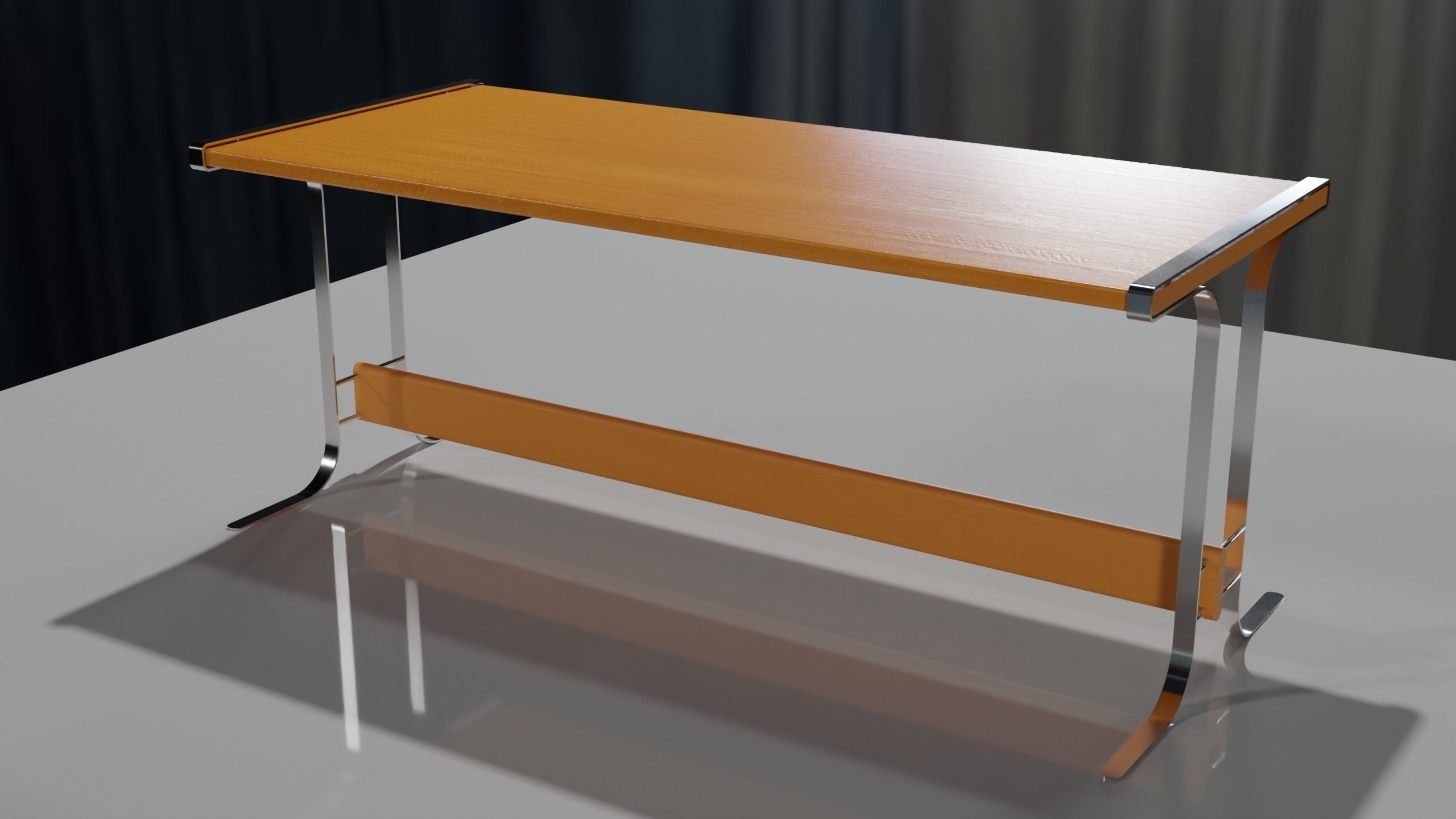 Desk in 4 styles 3D Model PBR 4K Low-poly 3D model_10