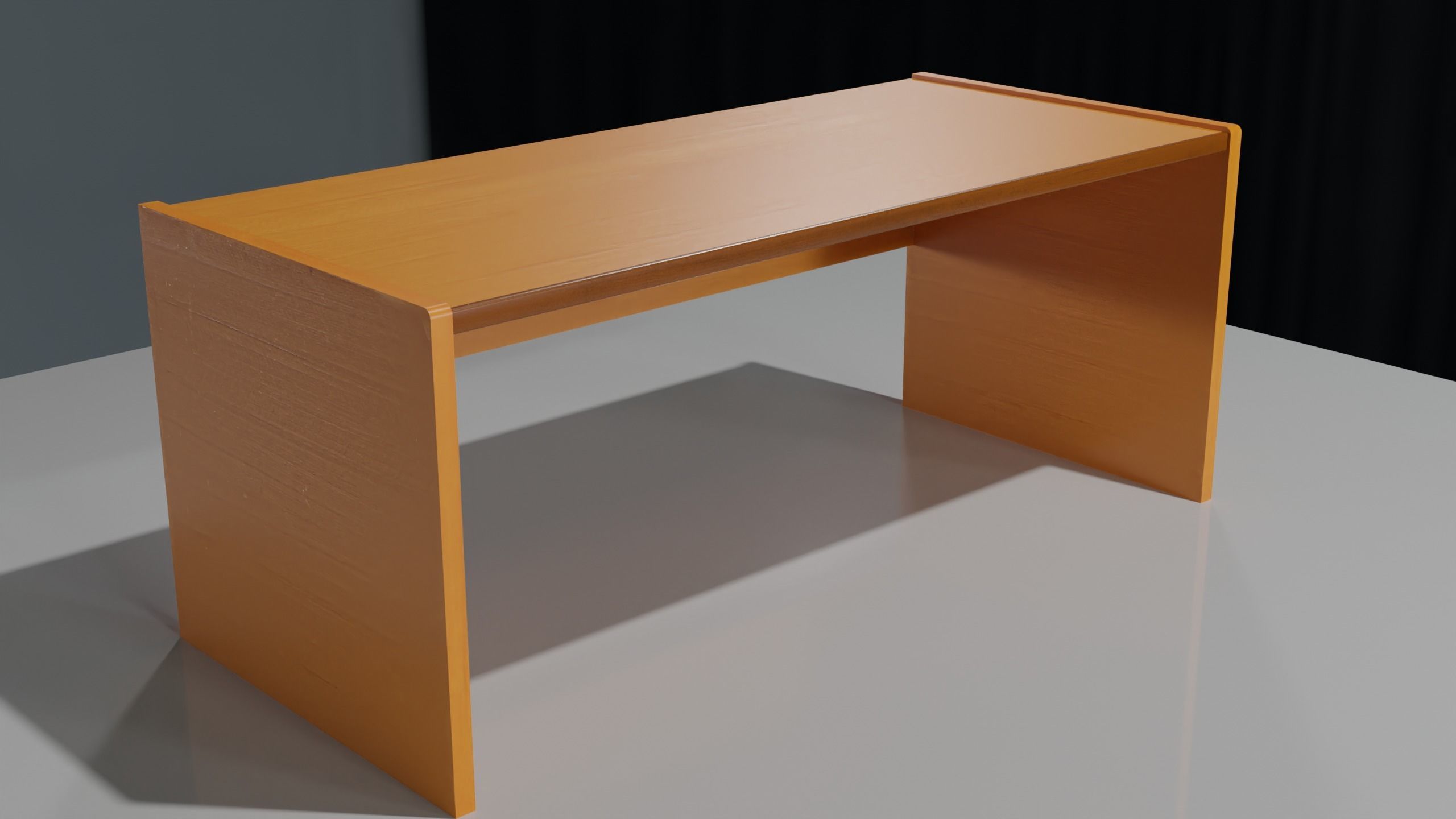 Desk in 4 styles 3D Model PBR 4K Low-poly 3D model_8
