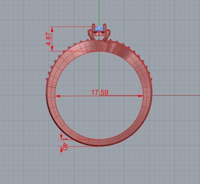 3D Print Ring Model 09 3D print model_6