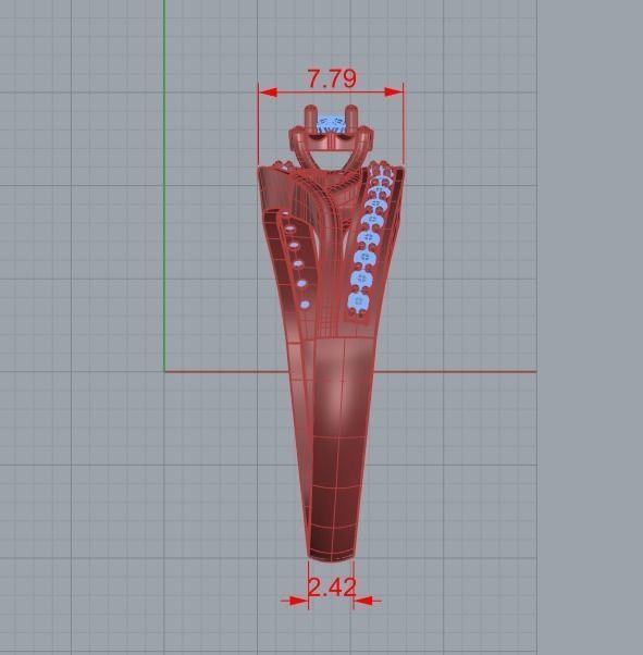 3D Print Ring Model 09 3D print model_5