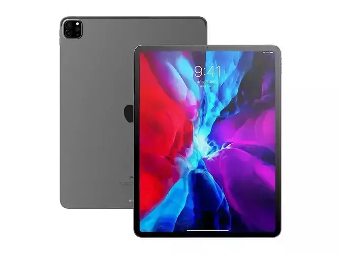 iPad pro 12 inch 2020 version 3D model