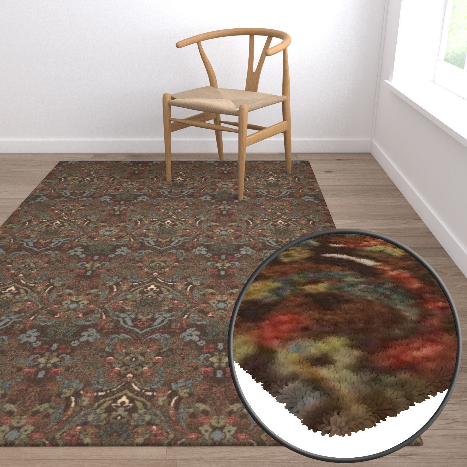 Rug Set 882 3D model_5