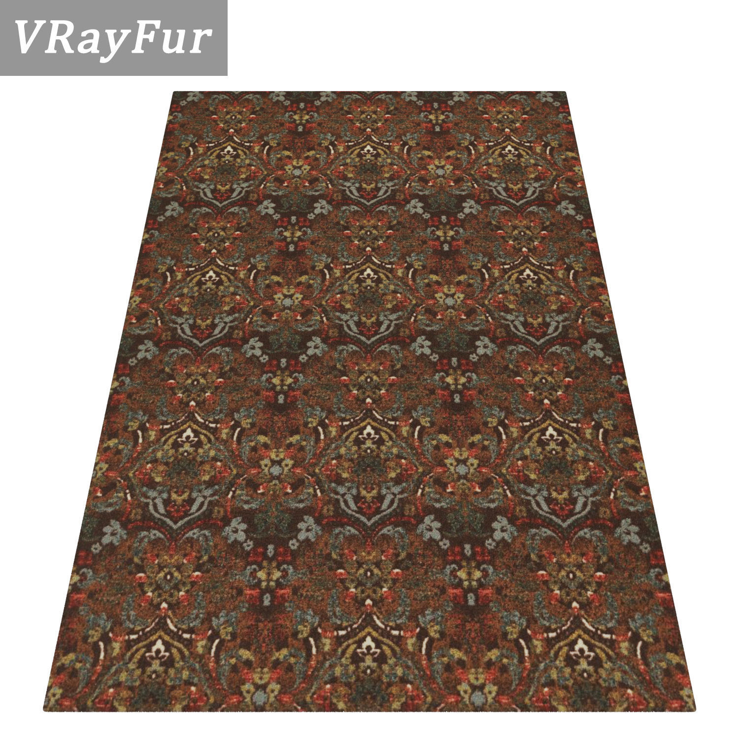Rug Set 882 3D model_2
