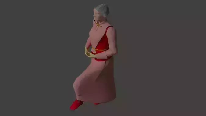 Beautiful Lady 3D Model