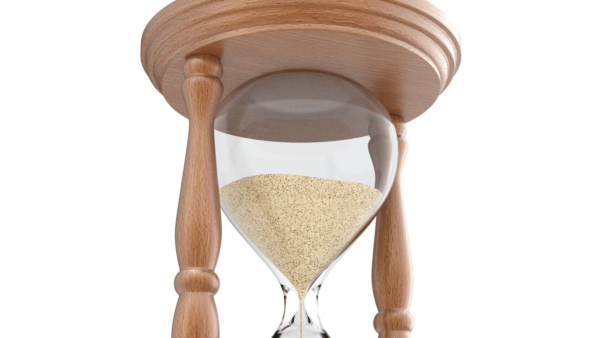 Hourglass animation 3D model_5