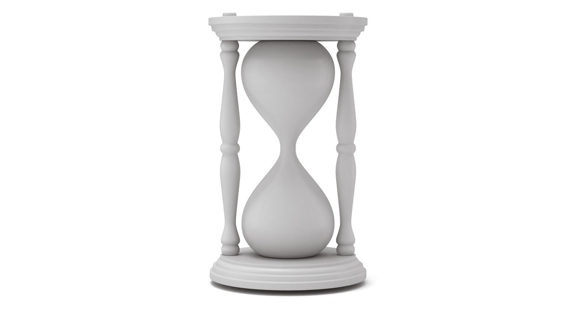 Hourglass animation 3D model_8