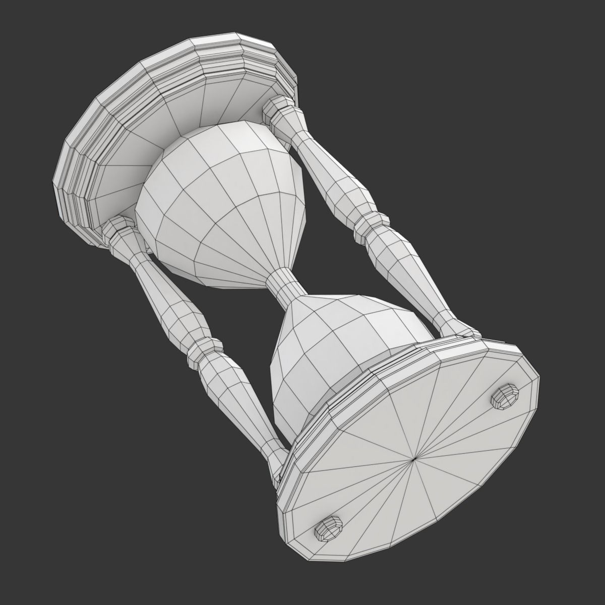 Hourglass animation 3D model_10