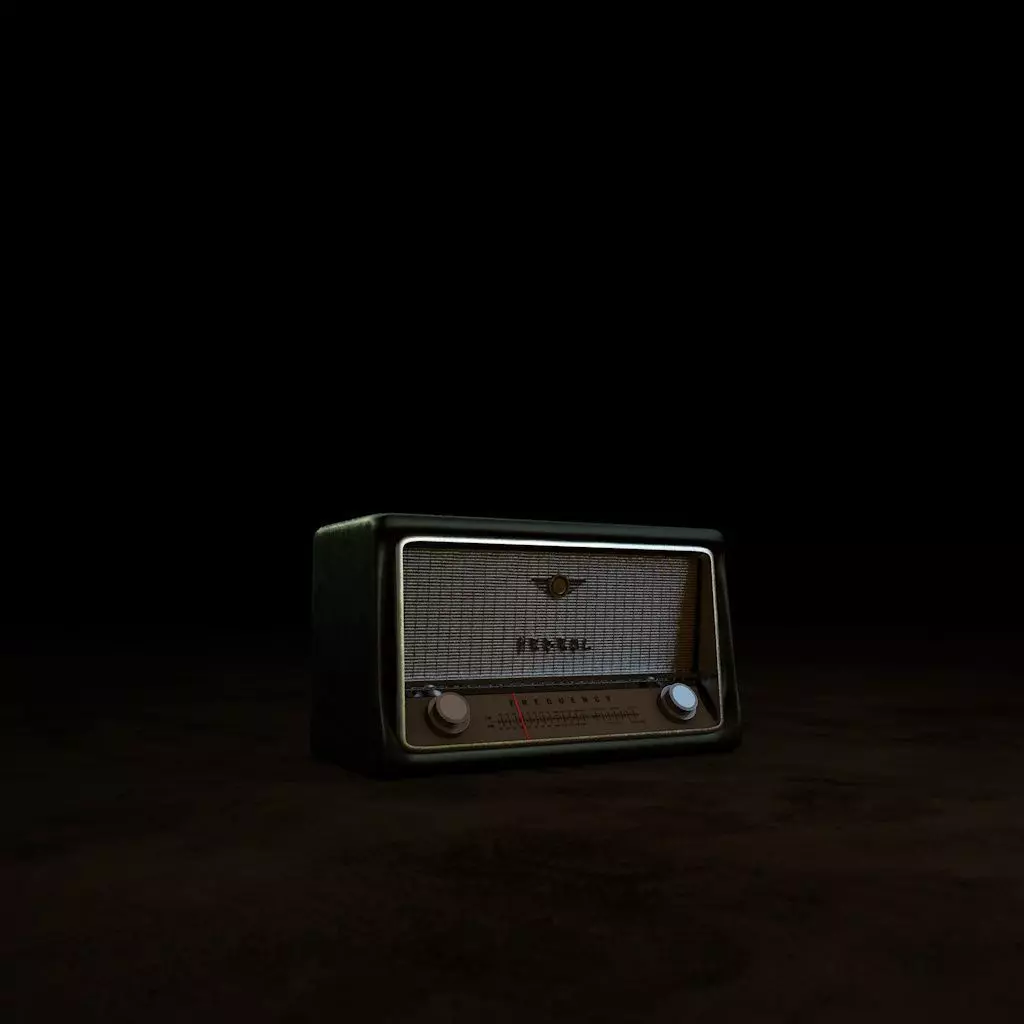 Vintage Radio Free 3D model