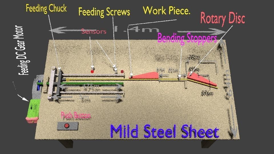 Rod Bending Machine 3d Model 3D model_6