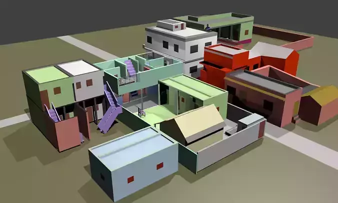 Rural model city pack