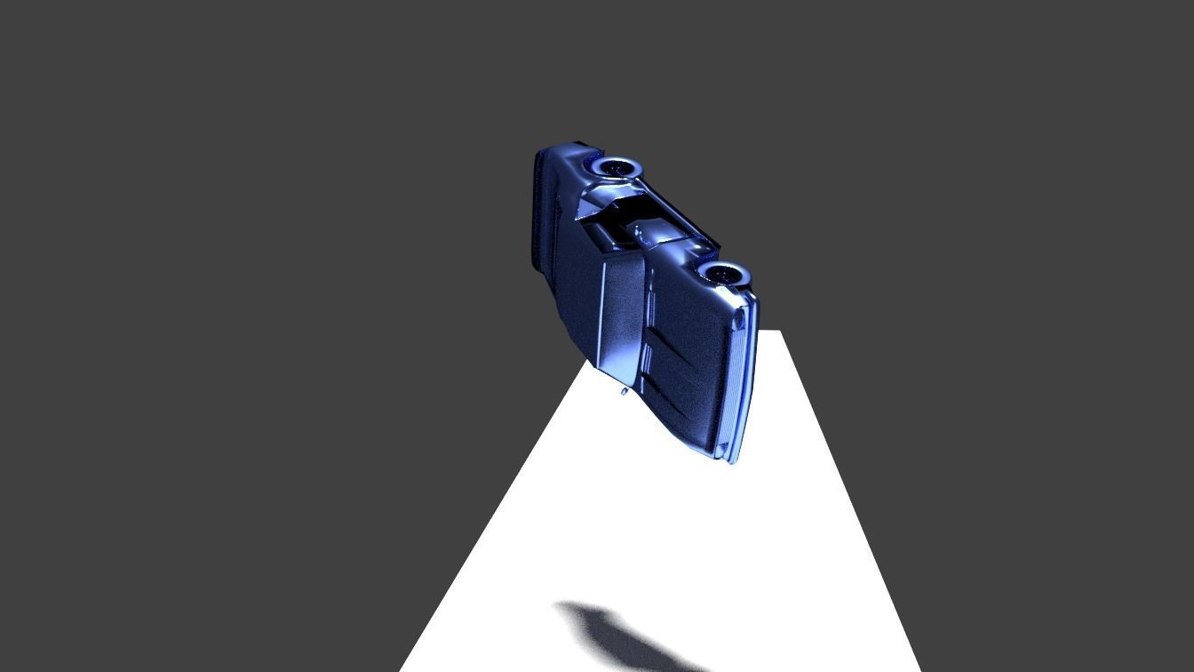 Blender Car Accident animation 3D model_27