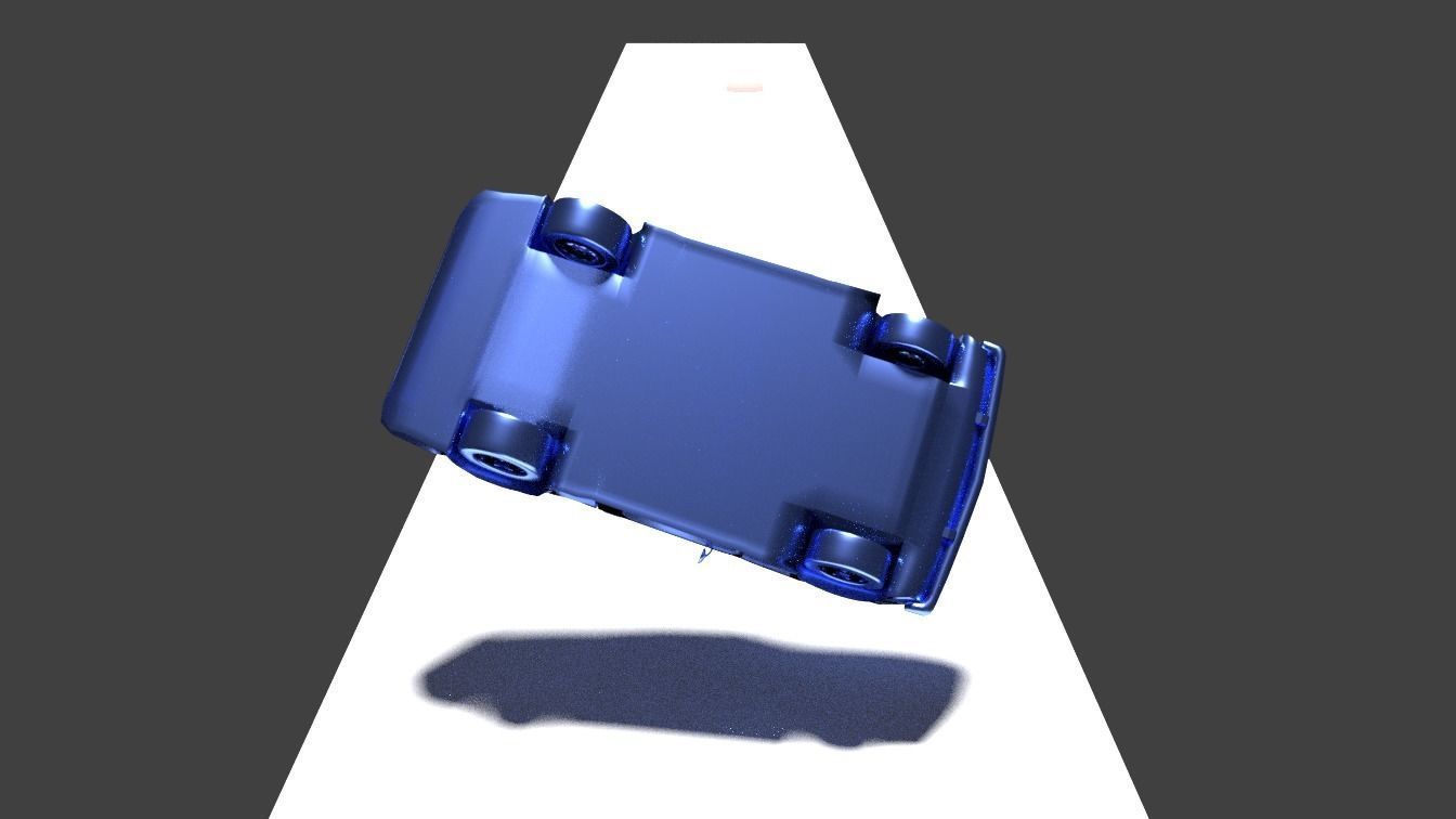 Blender Car Accident animation 3D model_66