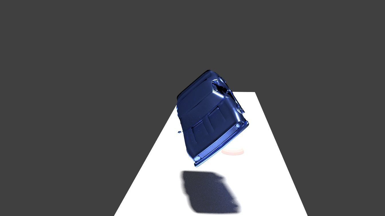 Blender Car Accident animation 3D model_11