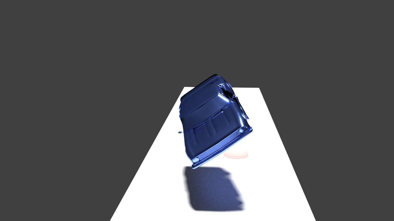 Blender Car Accident animation 3D model_9
