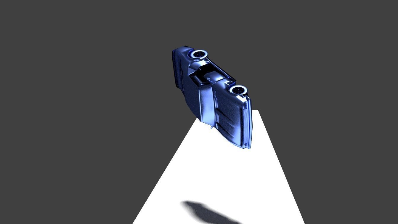 Blender Car Accident animation 3D model_30