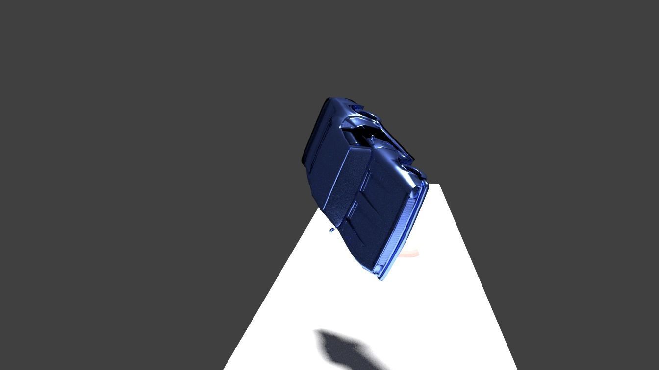 Blender Car Accident animation 3D model_20