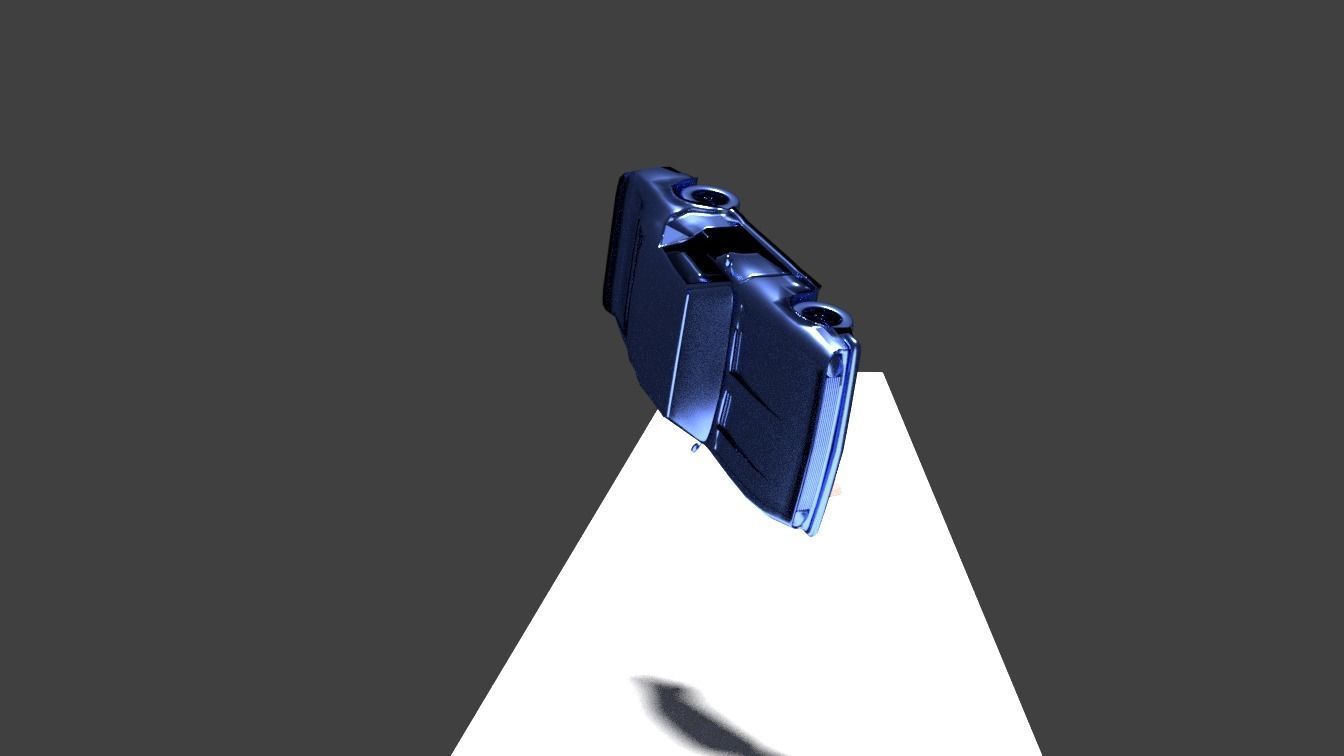 Blender Car Accident animation 3D model_25
