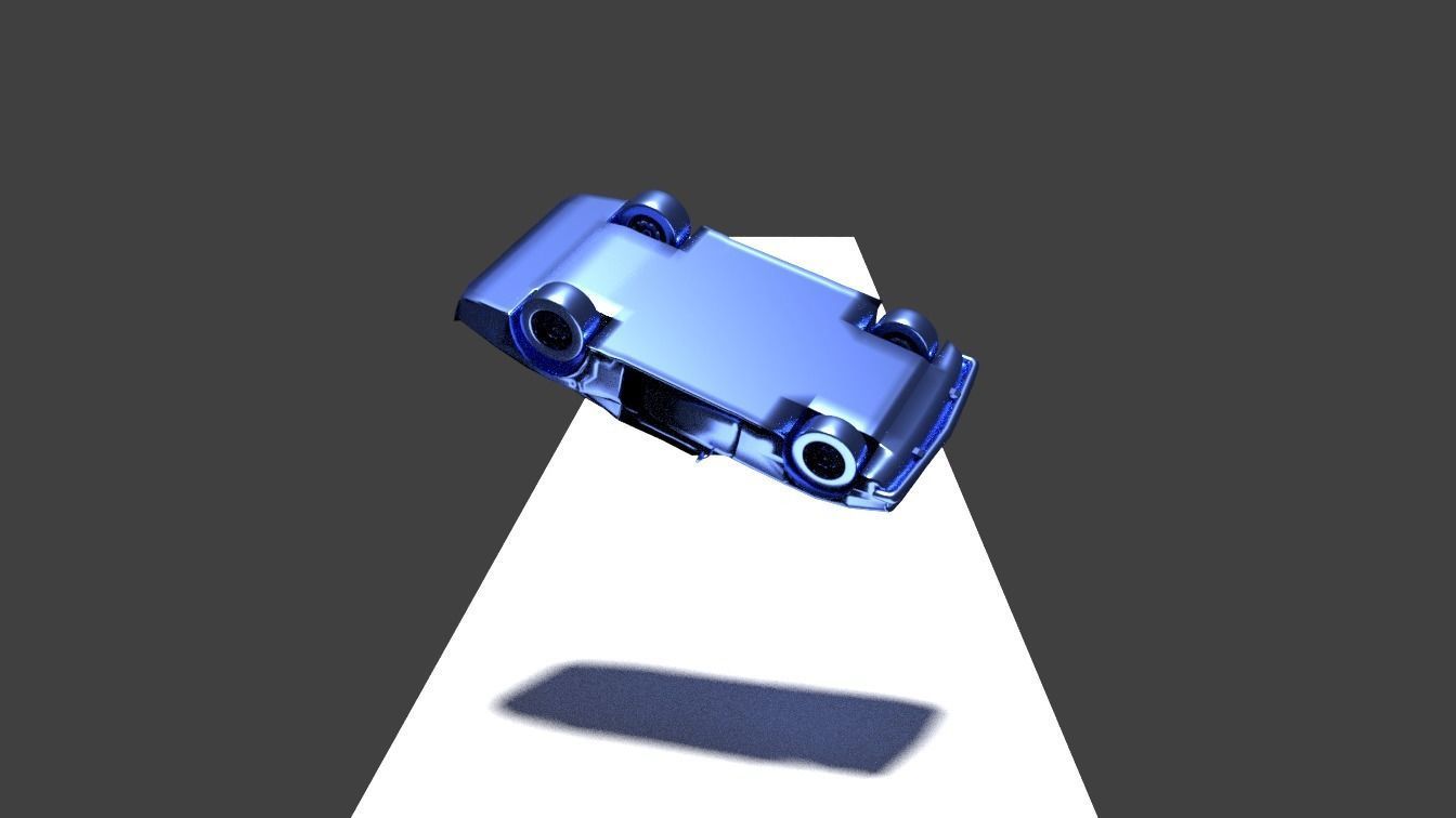 Blender Car Accident animation 3D model_57