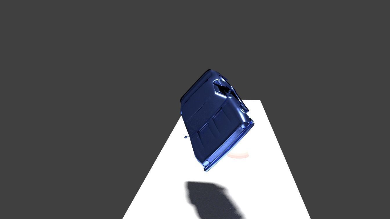 Blender Car Accident animation 3D model_13