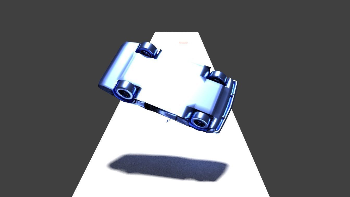 Blender Car Accident animation 3D model_62
