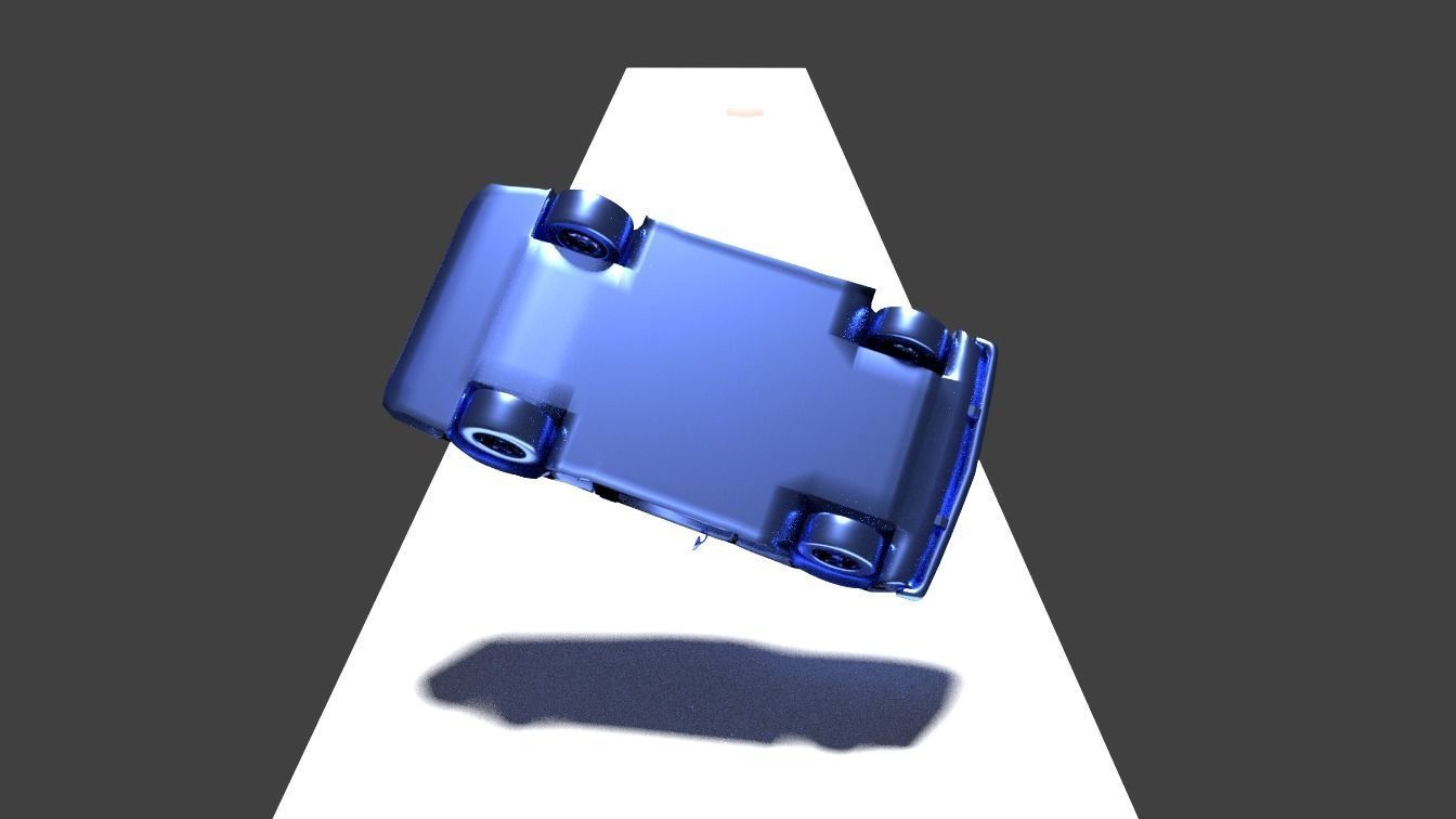 Blender Car Accident animation 3D model_65
